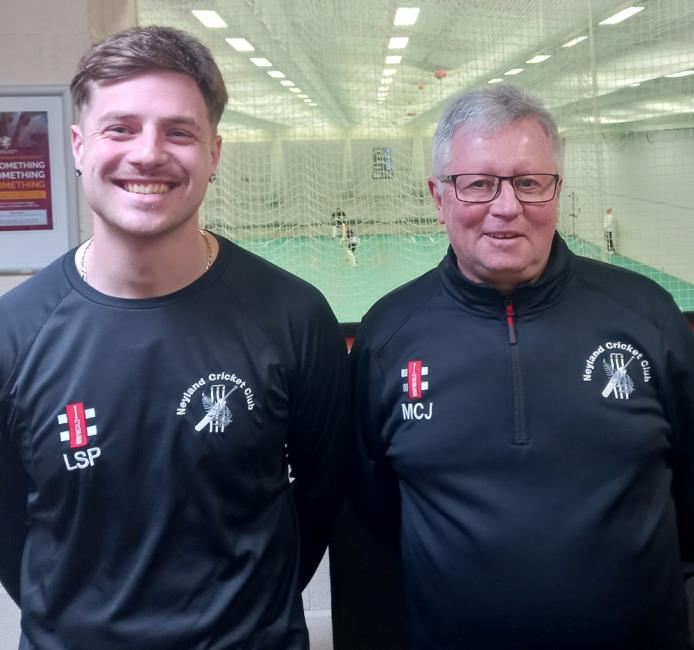 Martin Jones, Neyland team manager is pictured left