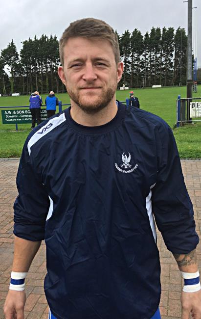 Matty Phillips - leads  Haverfordwest by example
