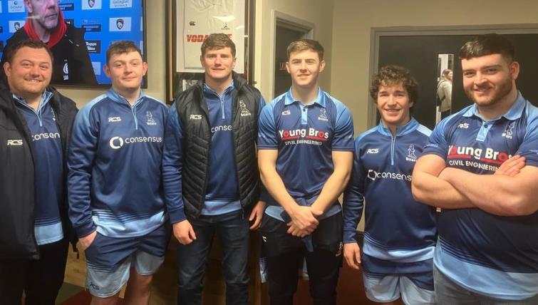 Narberth try scorers (Steve Thomas)