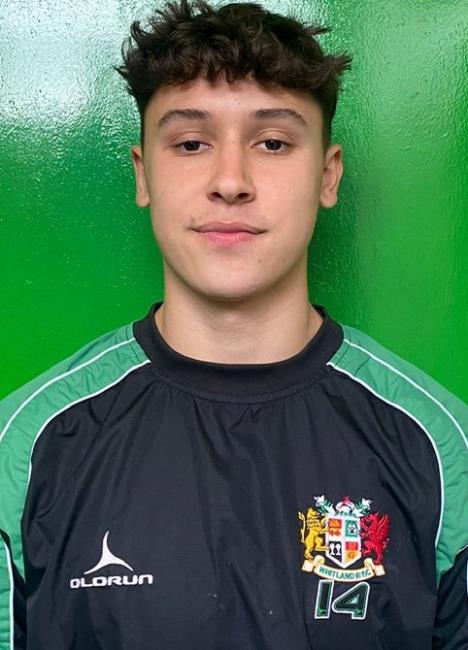 Oli Bujega - try scorer for Whitland