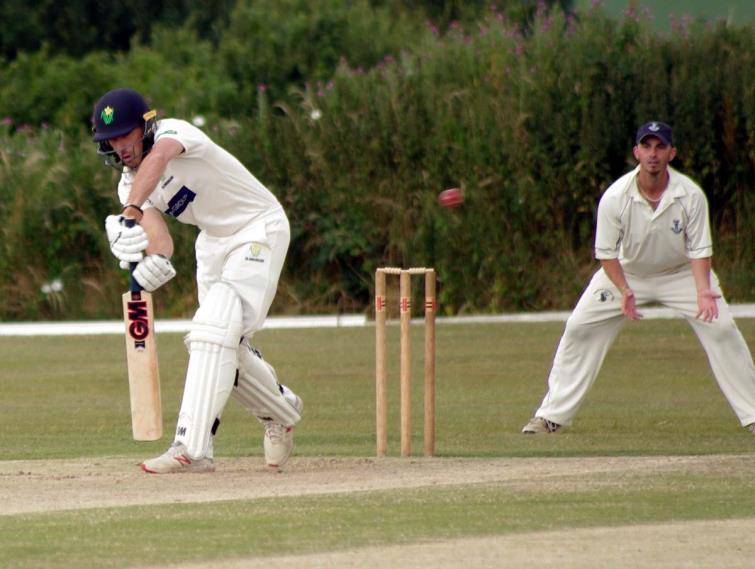 Glamorgan 2nds skipper Andrew Salter cracked 44 runs