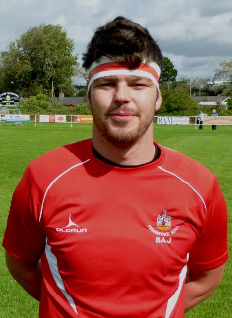 Barry Alderman-John - try brace for Pembroke