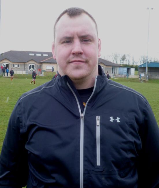 Colin Davies - try in defeat for Cardigan player/coach