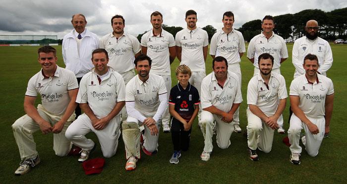 Cresselly are pictured before the game