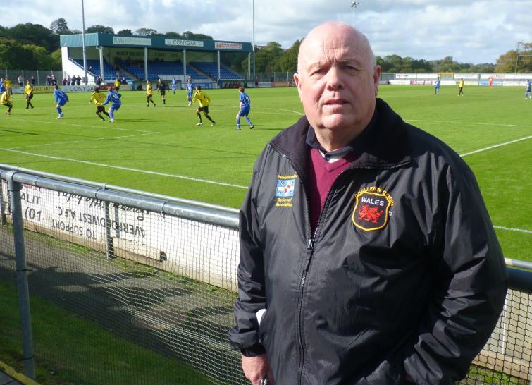 Danny Thomas at the Conygar Bridge Meadow Stadium