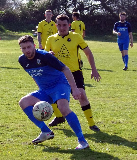 Declan Carroll - man of match for Monkton Swifts