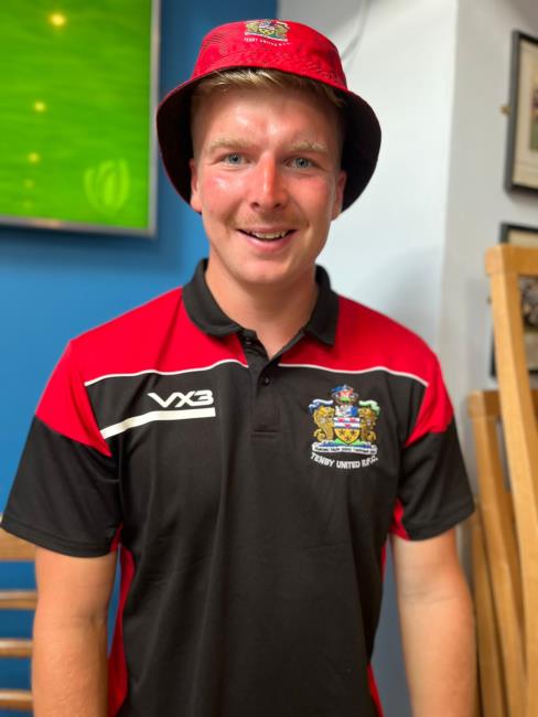 Harry Rossiter - man of match for Tenby United outside half