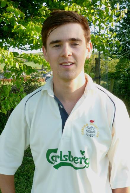 Joseph Kiff batted well for Llangwm