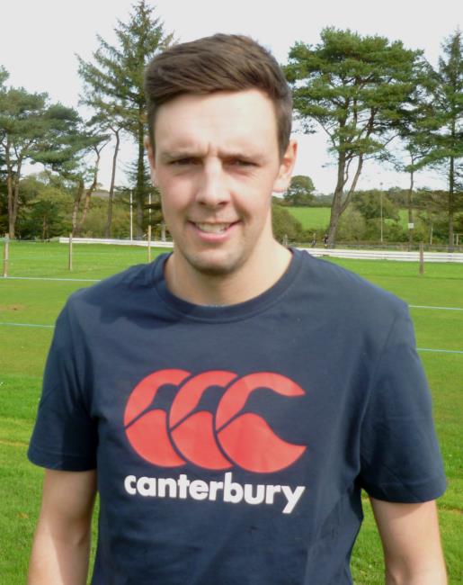 Luke Hayman - scored Llangwms points at Tregaron