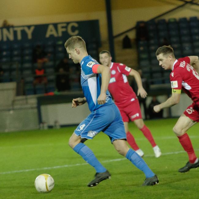 Skipper Sean Pemberton in possession. Picture by Matthew Kelly of Rawphotography