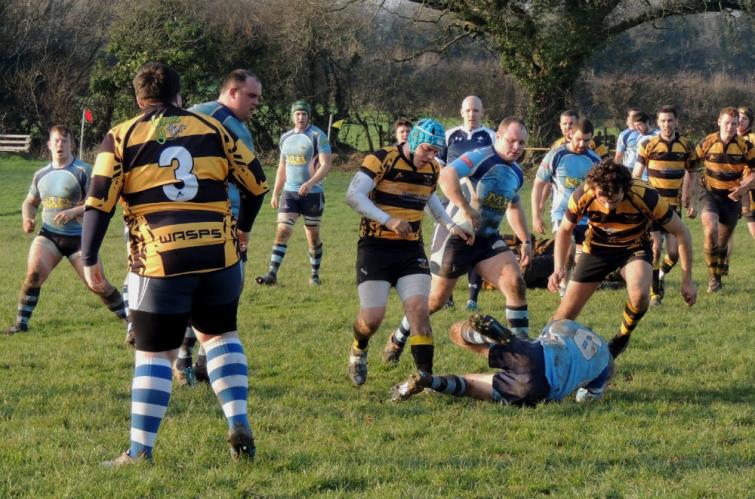 Rhys Mason - busy for Llangwm