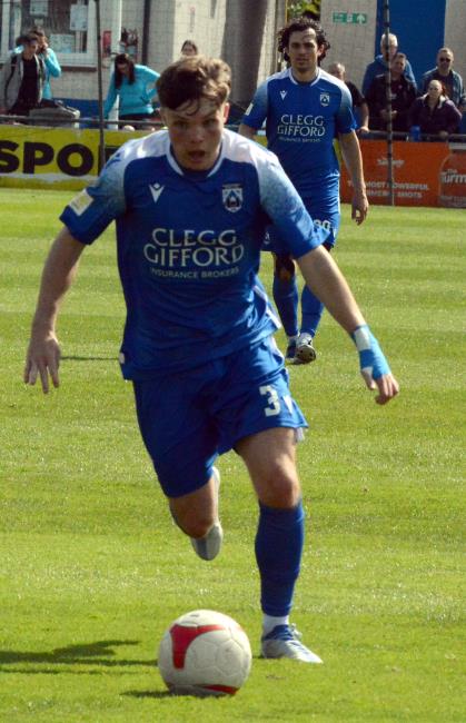 A shot cum cross by Rhys Abbruzzese led to an equaliser for Haverfordwest County