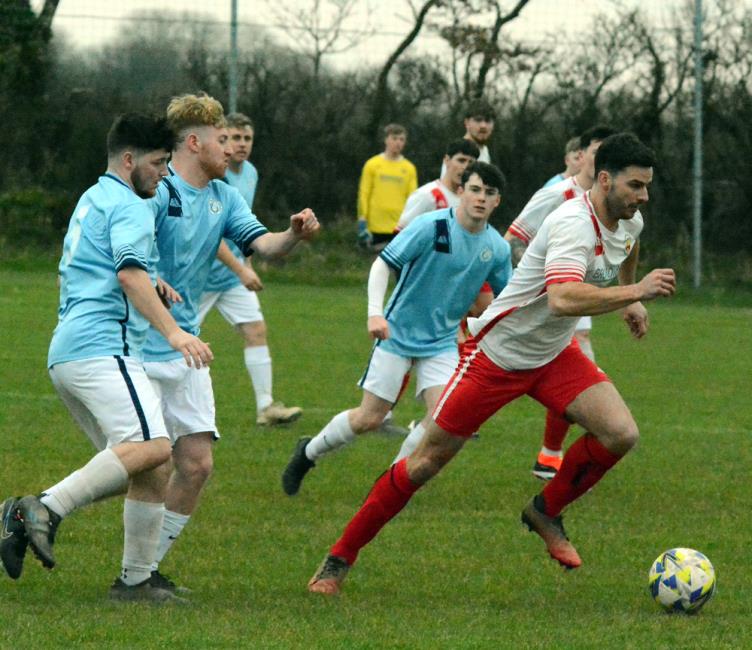 Ben John - scored for Clarbeston Road against Fishguard Sports