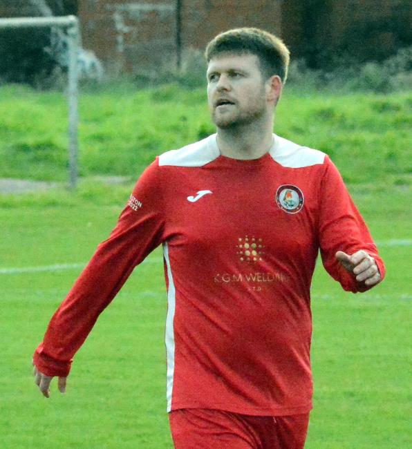 Striker Scott Reid bagged a crucial third goal for Milford United against Pennar Robins