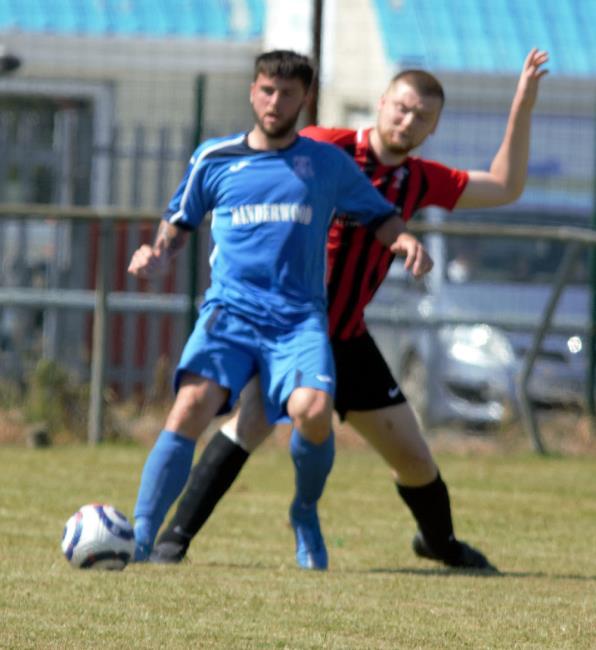 Shane Walsh - scored a hat-trick for rampant Hakin United