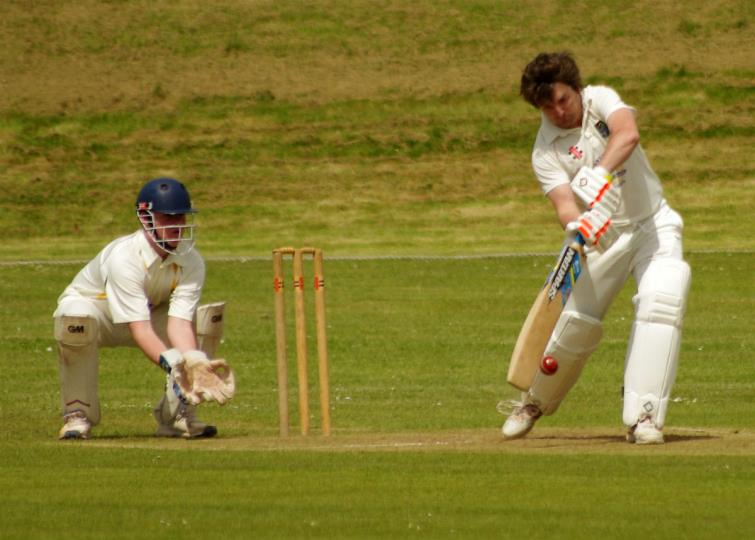 Matthew Titch Davies cl;ips a boundary for Whitland
