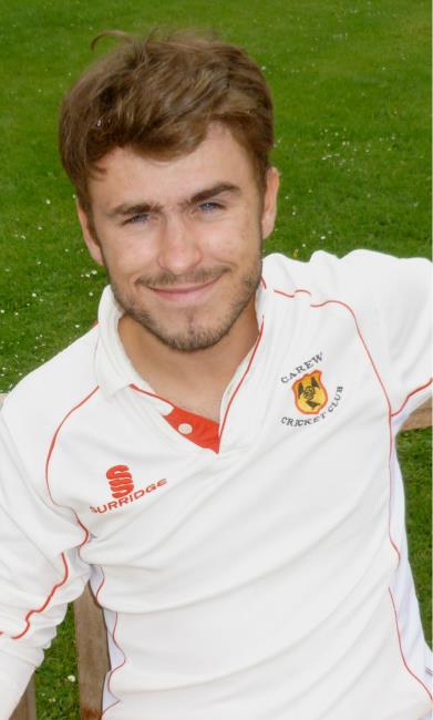 Tom Scourfield - back with excellent 59 for Carew