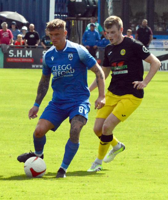 Kai Whitmore equalised for Haverfordwest County