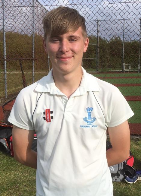 Will Phillips - finished with impressive bowling figures of 4-36 for the County