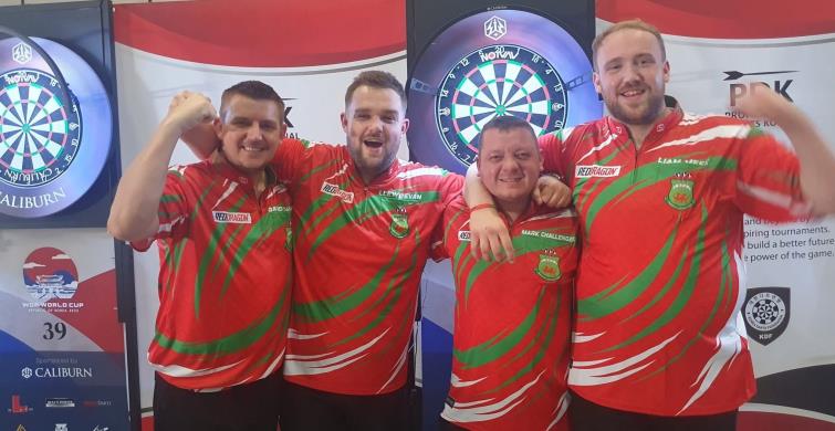 Sheer joy for Llew andCo after winning the World Cup Championships in  2025