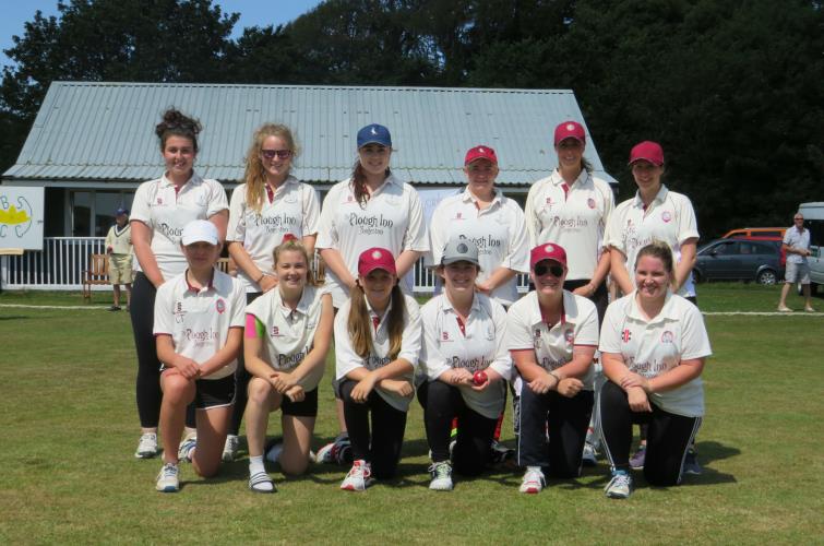 Runners up Cresselly Ladies