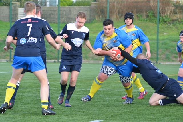 Strong tackle