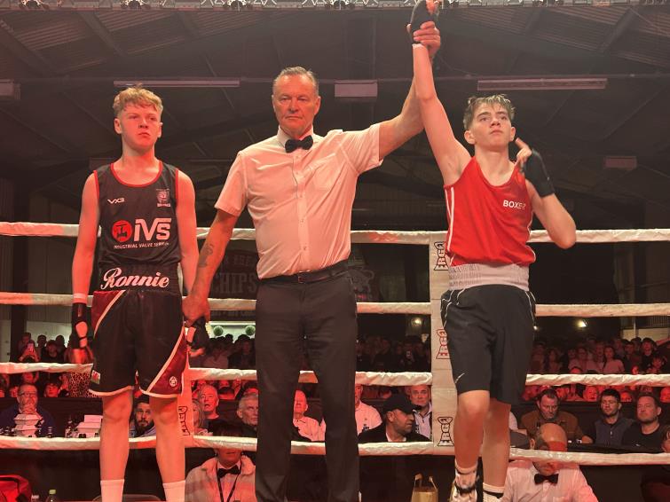 7 - Alfie O Sullivan (right) and Ronnie Lewis 