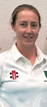 Carrie Slack -again  bowled and batted well for Llanrhian