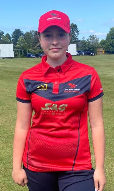 Ava Midgley in her Welsh strip