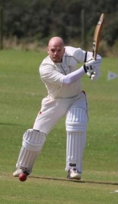 David Blackwell - led Lamphey with bat and ball