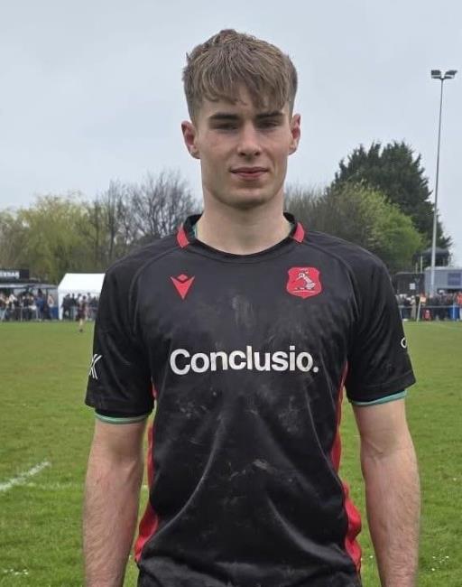 Deri playing for the Welsh Academicals XV