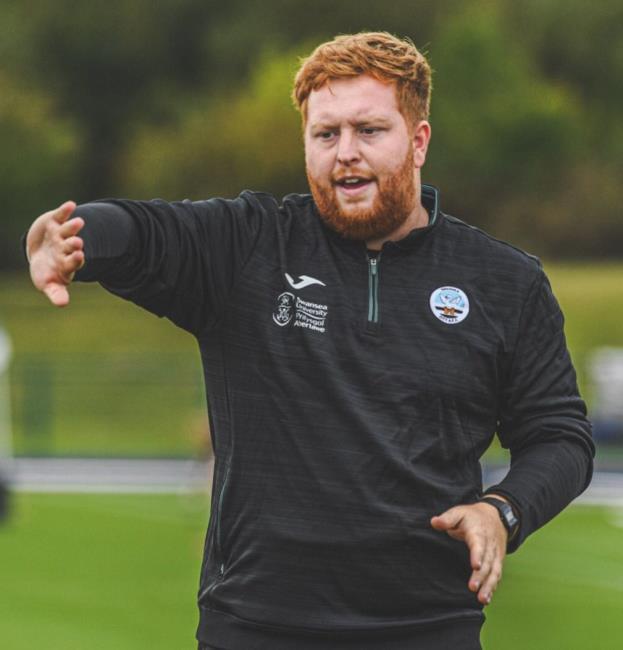 Harry in coaching mode