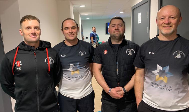 Neyland run-makers - Dai Davies, Sean Hannon; Ross Hardy, Andrew Miller