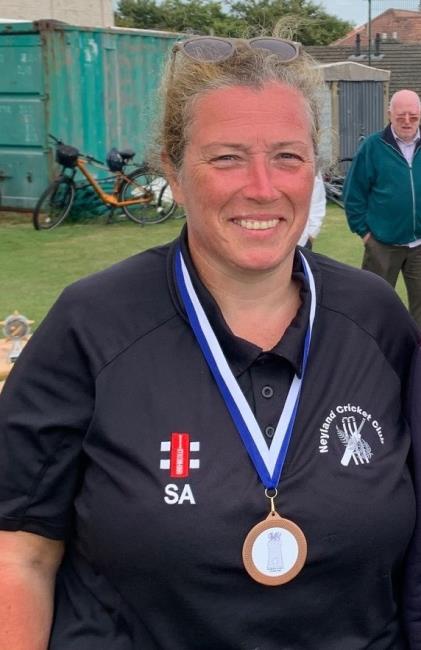 Sarah Arran - a great asset to Neyland CC
