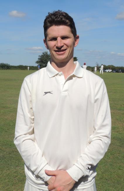 Richard James - 26 not out, 3 catches and a stumping