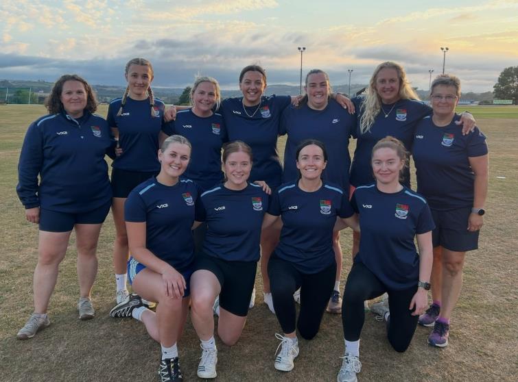 Whitland Ladies - Division Two Champions after beating Pembroke
