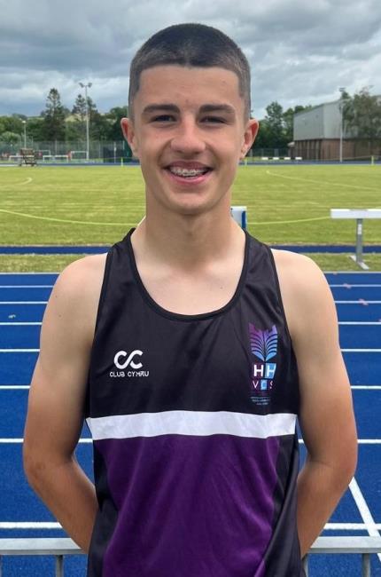 Will Corby - enjoying his athletics training