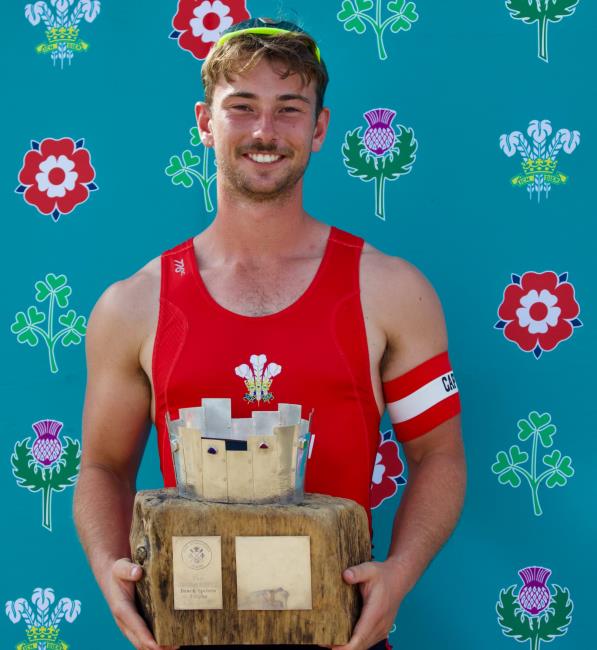 Welsh team captain Jerry Owen