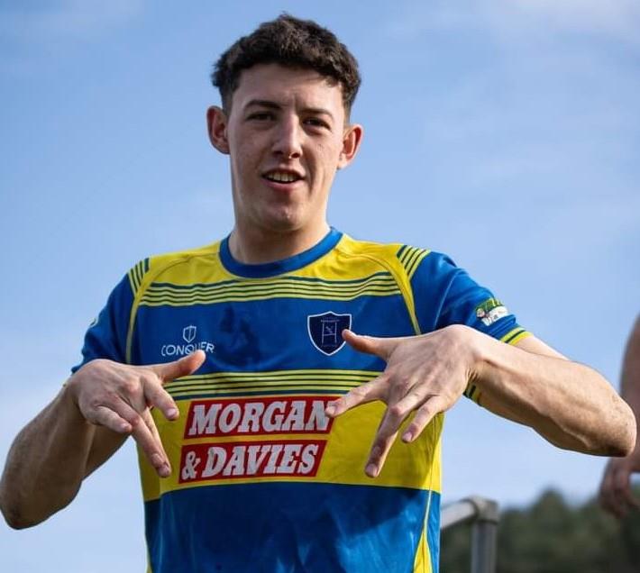 Matthew Harries - try brace for Aberaeron winger