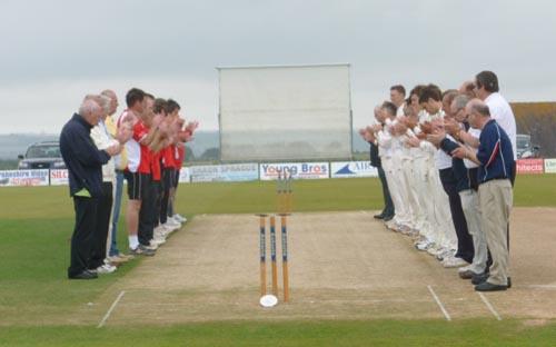 10. Minutes clap for Meyrick Rowlands