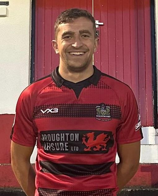  Luke Hartland - scored the only try for Tenby Athletic