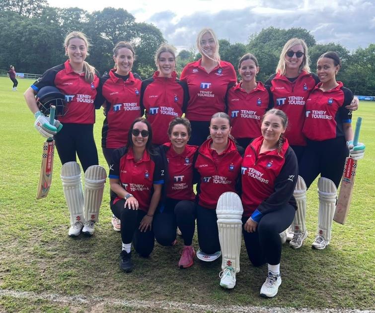 Saundersfoot - strong performance against Cresselly Seconds