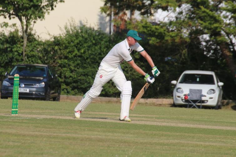 Jack Harries - the Pembroke captain bats well