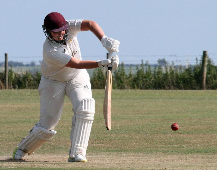 Kurtis Marsh blitzed 33 for Lawrenny