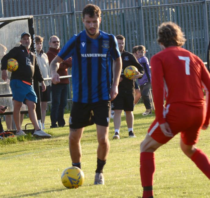 Leon Luby - scored a spectacular injury-time winner for Hakin United against St Josephs