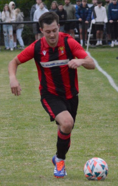 Rhys Jones - scored twice for Goodwick United