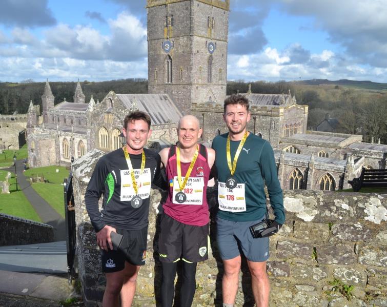 10K top three Ben Lindsay, Fraser Watson, Tom Sinton