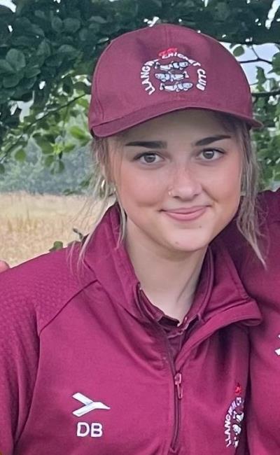 Daisy Brick - top scored in win for Llangwm
