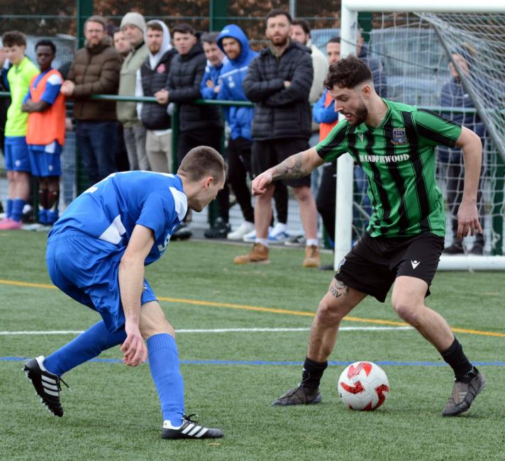 Leon Luby - struck a stoppage time third goal for Hakin