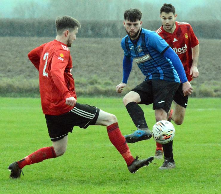 Shane Walsh opened the scoring for Hakin United